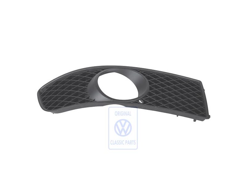 Γνήσιο VW Κάλυμμα Για Προβολέα Ομίχλης Σατινέ Μαύρο - 6N0853666C B41