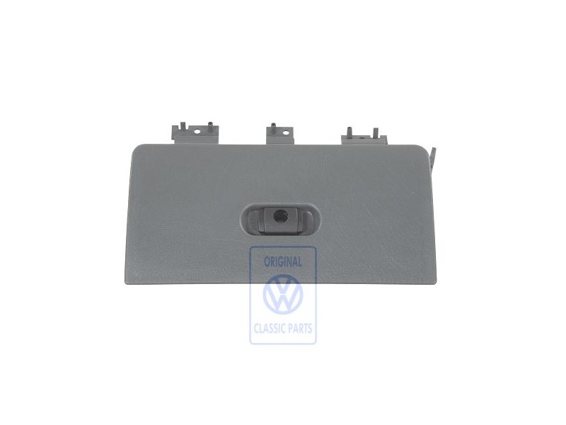 Γνήσιο VW Καπάκι Ντουλαπιού Συνοδηγού Mistral (Γκρι) - 6N0857124A E91