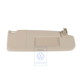 Γνήσιο VW Σκιάδιο Με Καθρέφτη Και Κάλυμμα Cream - 6N0857552F 2J6