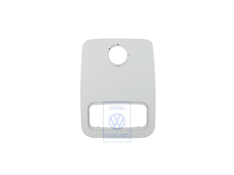 Γνήσιο VW Κάλυμμ Για Ηλεκτρικό Μοτέρ Γκρι Πέρλα - 6N0877829D Y20