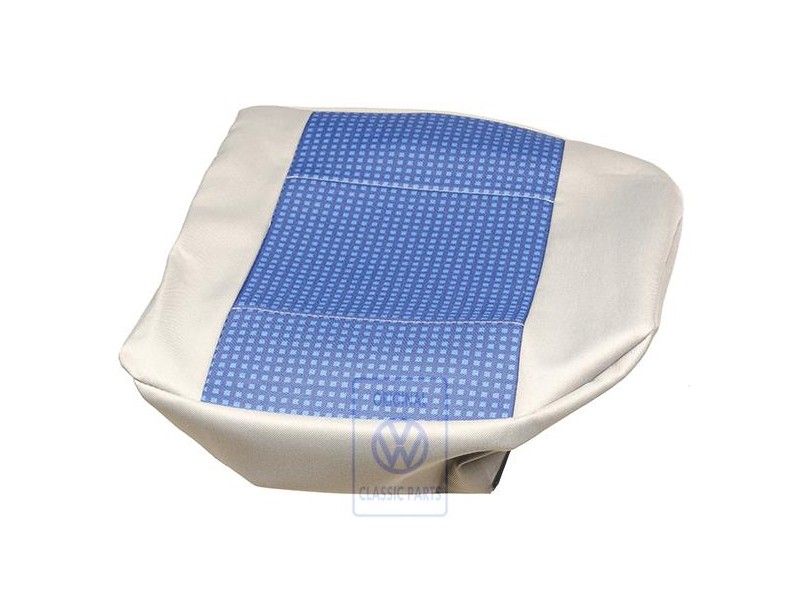 Γνήσιο VW Επένδυση Καθίσματος (Ύφασμα) Μπλε/Flanell Γκρι - 6N0885405BLHDJ
