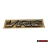 Γνήσιο VW VR6 Οπίσθιο Σήμα Έμβλημα Χρωμέ - 7D0853675 Z10