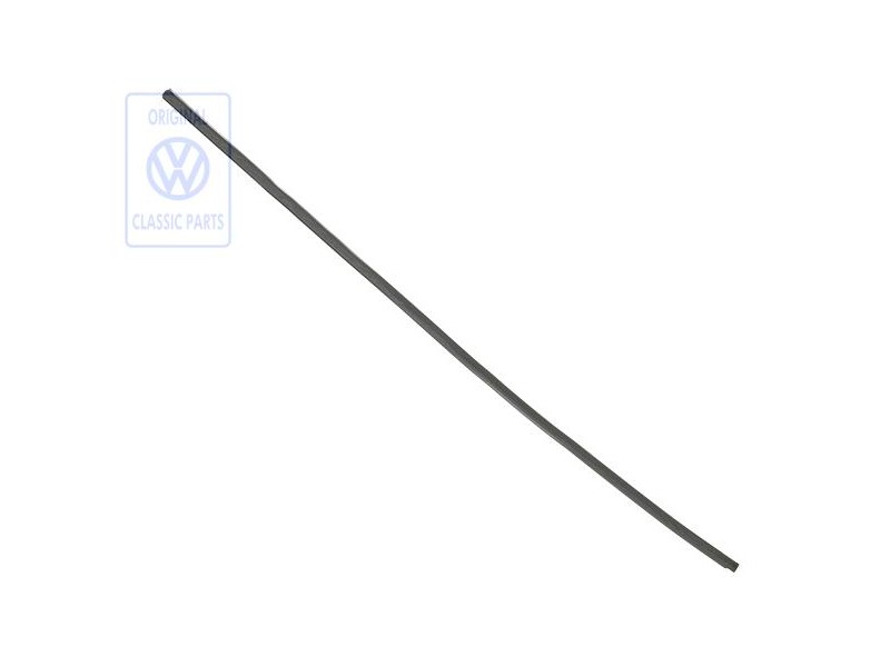 Γνήσιο VW Λωρίδα Οροφής Σατινέ Μαύρο - 6N3854710B B41