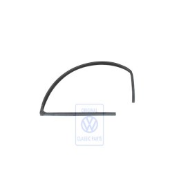 Γνήσιο VW Οδηγός Παραθύρου Σατινέ Μαύρο - 6N4837431 B41