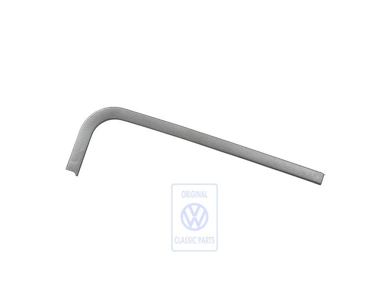 Γνήσιο VW Λωρίδα Επιβίβασης Μαρσπιέ Off-Black - 6N4853373A C81