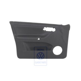 Γνήσιο VW Επένδυση Πόρτας (Δέρμα) Μαύρο - 6N4867011DCEGX