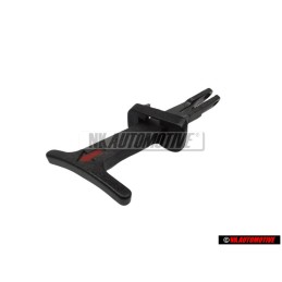 Γνήσιο VW Ράβδος Απασφάλισης Σατινέ Μαύρο - 1J0823593C 01C