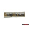 Γνήσιο VW 1.9 TDI Οπίσθιο Σήμα Έμβλημα Χρωμέ - 6Q0853675G 739