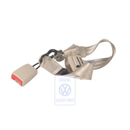 Γνήσιο VW Οριζόντια Ζώνη Και Κλειδαριά Ζώνης Cream - 6Q0857487B HZP