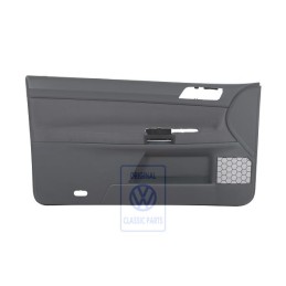 Γνήσιο VW Επένδυση Πόρτας (Ύφασμα/Συνθετικό Δέρμα) Ανθρακί - 6Q3867011ESQMN