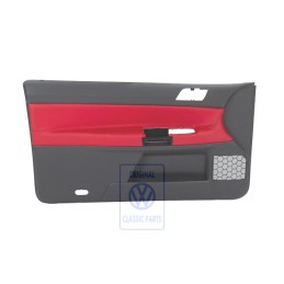 Γνήσιο VW Επένδυση Πόρτας (Δέρμα) Flash Κόκκινο/Ανθρακί - 6Q3867011FEQMU