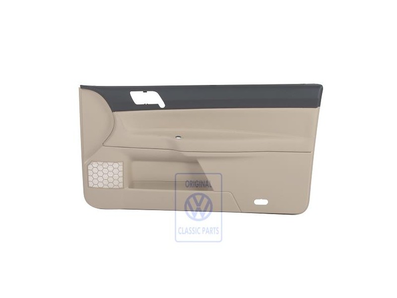 Γνήσιο VW Επένδ Πόρτας (Συνθετικό Δέρμα) Ανθρακί/Cream - 6Q3867012EMQMS