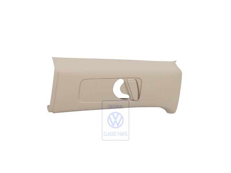 Γνήσιο VW Επένδυση Κολόνας Β Κρεμ Μπεζ - 6Q3867243A 6N6