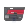 Γνήσιο VW Επένδυση Πόρτας (Δέρμα) Flash Κόκκινο/Ανθρακί - 6Q4867012GKQMU