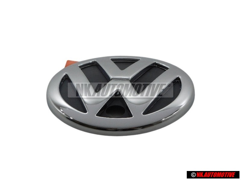 Γνήσιο VW Οπίσθιο Σήμα Έμβλημα Χρωμέ - 6Q5853689 739