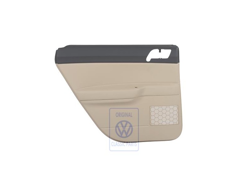 Γνήσιο VW Επένδ Πόρτας (Συνθετικό Δέρμα) Ανθρακί/Cream - 6Q6867211GBQMS
