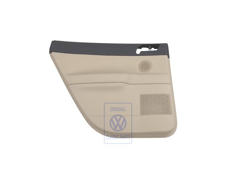 Γνήσιο VW Επένδ Πόρτας (Συνθετικό Δέρμα) Ανθρακί/Cream - 6Q6867211GCQMS