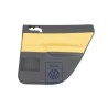 Γνήσιο VW Επένδυση Πόρτας (Δέρμα) Yellow/Ανθρακί - 6Q6867212FTQMV