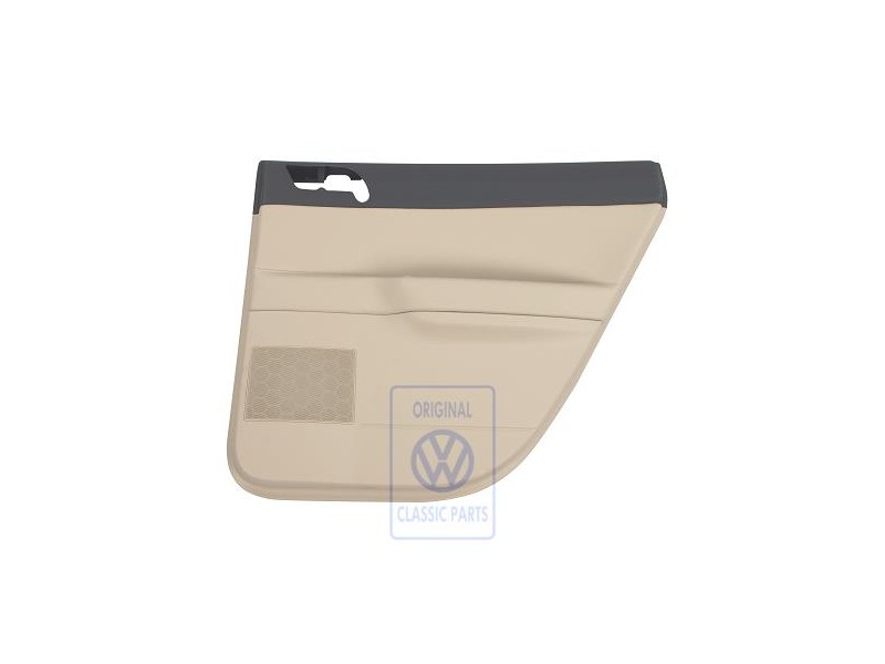 Γνήσιο VW Επένδ Πόρτας (Συνθετικό Δέρμα) Ανθρακί/Cream - 6Q6867212GBQMS