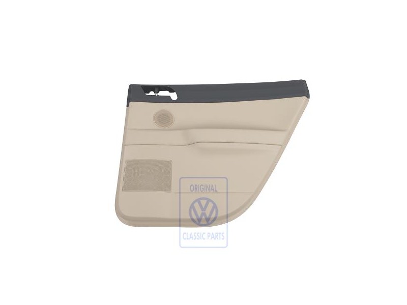 Γνήσιο VW Επένδ Πόρτας (Συνθετικό Δέρμα) Ανθρακί/Cream - 6Q6867212GCQMS