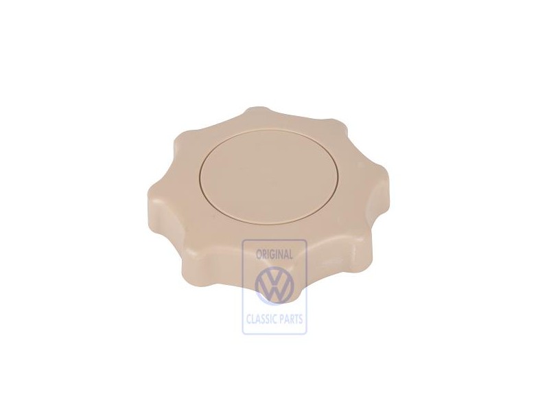 Γνήσιο VW Κουμπί Ρύθμισης Ανοιχτό Μπεζ - 6R0881671D Q70