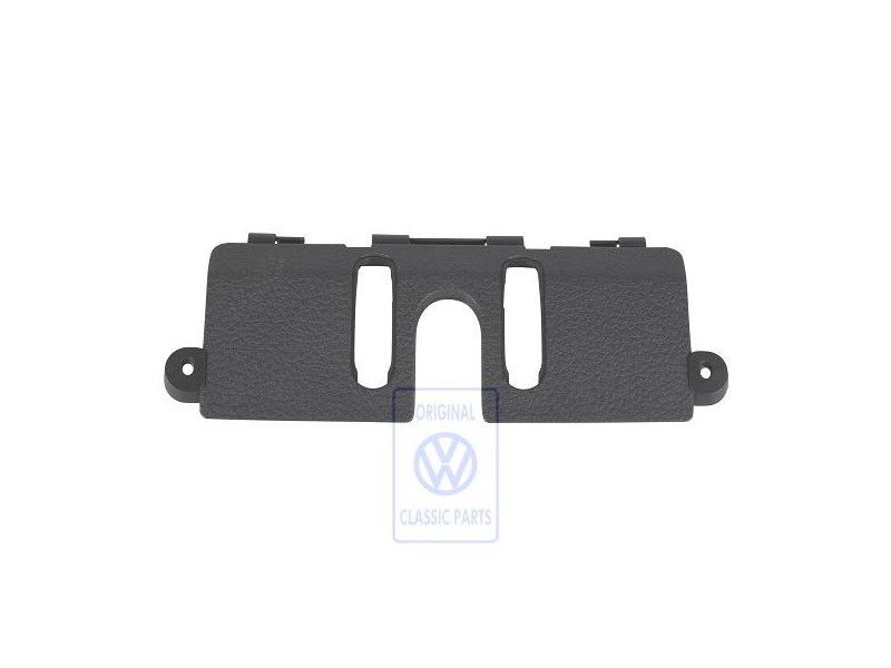 Γνήσιο VW Κάλυμμα Για Κλειδαριά Καπό Titan Μαύρο - 6R6863651 82V