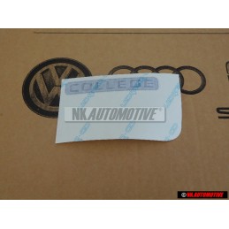 Γνήσιο VW Επιγραφή Σκούρο Μπλε/Γκρι Μπλε - 6X0853750 2E3