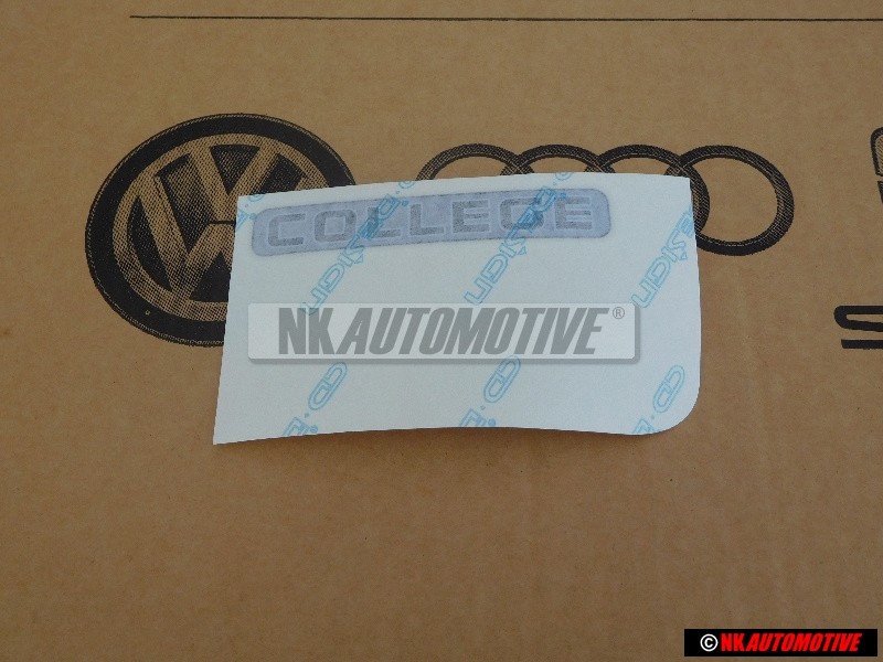Γνήσιο VW Επιγραφή Σκούρο Μπλε/Γκρι Μπλε - 6X0853750 2E3