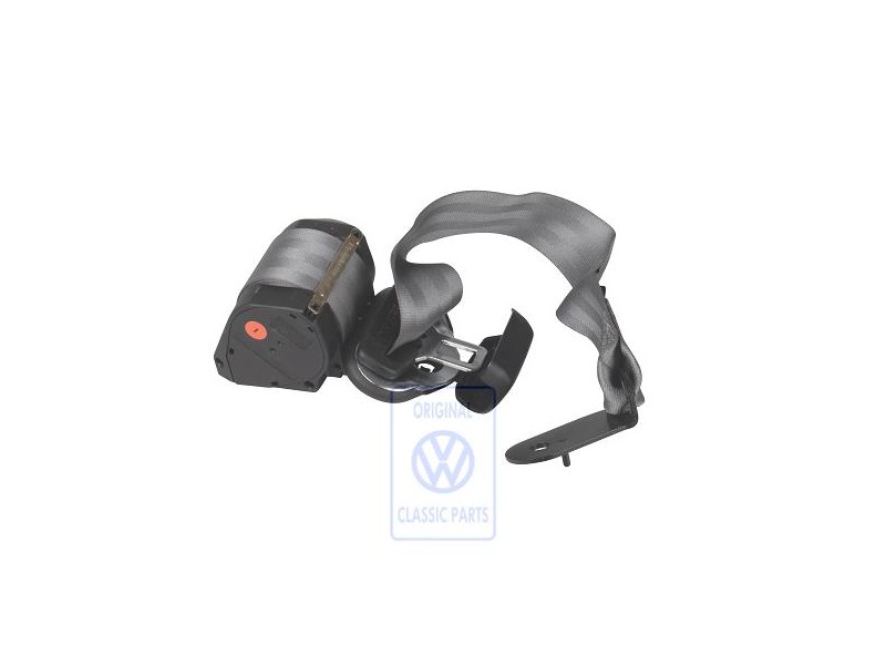 Γνήσιο VW Ζώνη Ασφαλείας Τριών Σημείων Flanell Γκρι - 6X0857805H E66