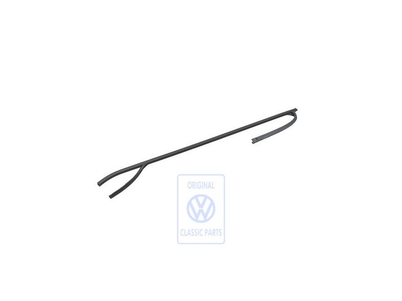 Γνήσιο VW Οδηγός Παραθύρου Σατινέ Μαύρο - 6X3837431E B41