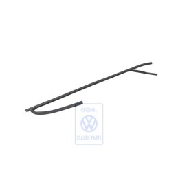 Γνήσιο VW Οδηγός Παραθύρου Σατινέ Μαύρο - 6X3837432E B41