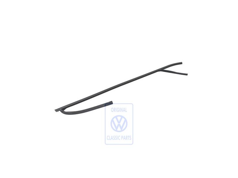 Γνήσιο VW Οδηγός Παραθύρου Σατινέ Μαύρο - 6X3837432E B41