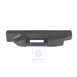 Γνήσιο VW Επένδυση Σκελετού Καθίσματος Σατινέ Μαύρο - 701881317 01C