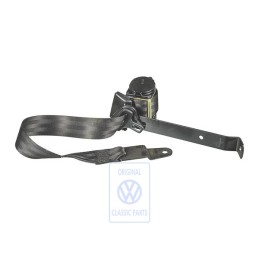 Γνήσιο VW Ζώνη Ασφαλείας Τριών Σημείων Σατινέ Μαύρο - 703857815D 01C