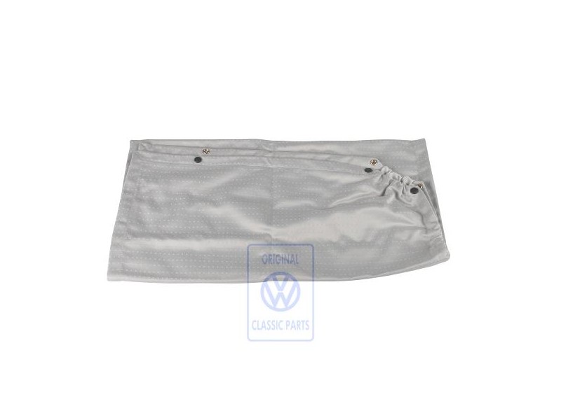 Γνήσιο VW Κουρτίνα Πίσω Τζαμιού Flanell Γκρι - 703862757 2MP