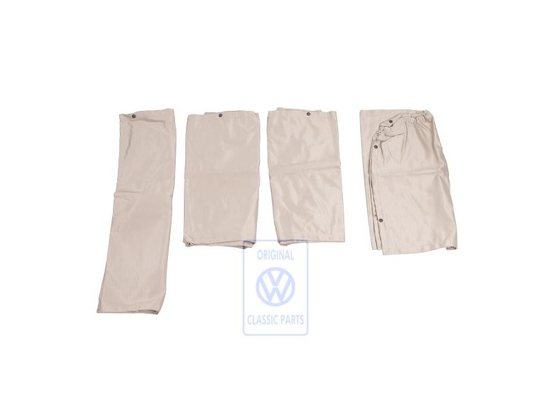 Γνήσιο VW 1 Σετ Κουρτίνες Ανοιχτό Μπεζ - 703898751 4PG