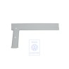Γνήσιο VW Επένδυση Κολόνας C Γκρι Πέρλα - 705867287K 2EN