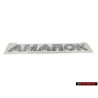 Γνήσιο VW AMAROK Οπίσθιο Σήμα Έμβλημα Χρωμέ - 2H5853687 739