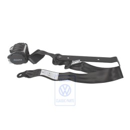 Γνήσιο VW Ζώνη Ασφαλείας Τριών Σημείων Σατινέ Μαύρο - 723857815 01C