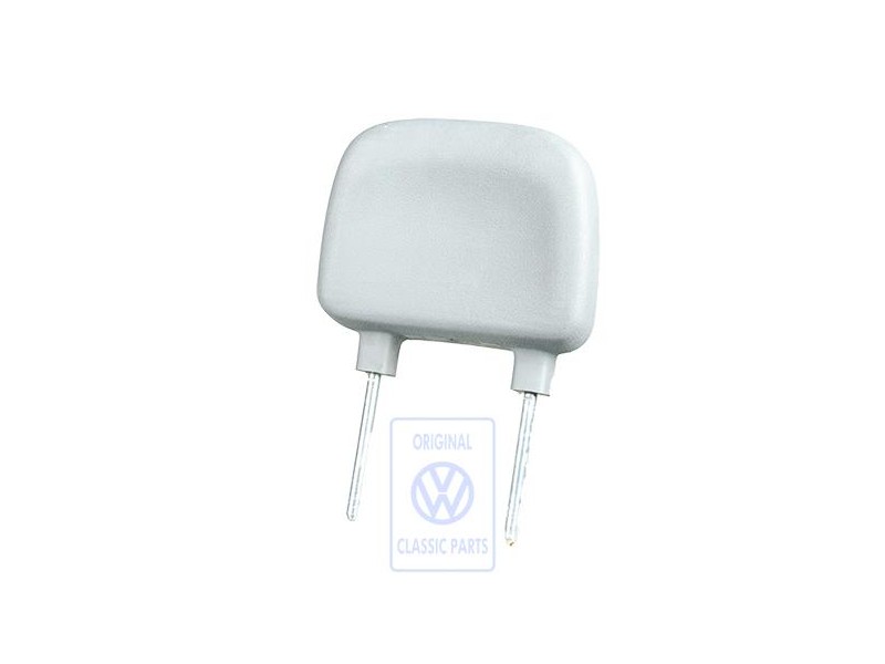 Γνήσιο VW Προσκέφαλο Ανοικτό Γκρι - 729885901 9XK
