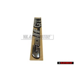 Γνήσιο VW GOLF GTI Οπίσθιο Σήμα Έμβλημα Χρωμέ - 1H6853687AD