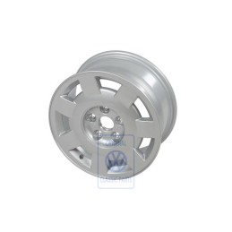 Γνήσιο VW Ζάντα Αλουμινίου Χρωμέ - 7D0601025 091
