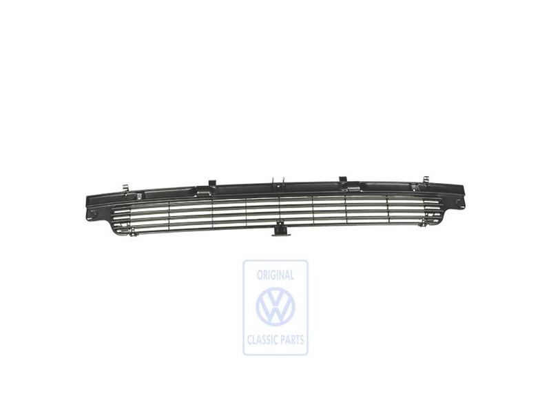 Γνήσιο VW Γρίλια Οδηγού Αερα Σατινέ Μαύρο - 7D0853654 01C
