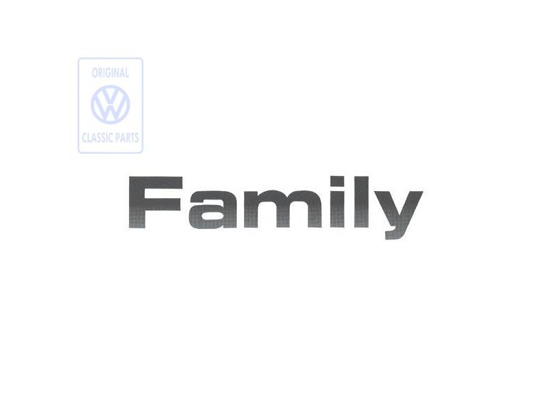 Γνήσιο VW Επιγραφή Μεμβράνης Ανθρακί/Ασημί - 7D0853687B 33E