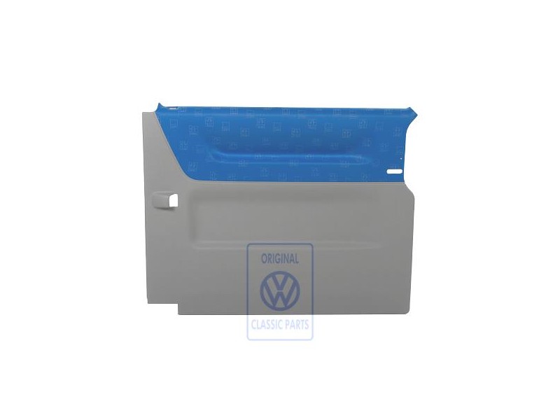 Γνήσιο VW Επένδυση Συρόμενης Πόρτας Flanell Γκρι/Μπλε - 7D0867028A PAL