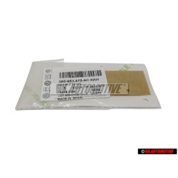 Γνήσιο VW TDI Οπίσθιο Σήμα Έμβλημα Χρωμέ Πράσινο - 3B0853675ACKKH