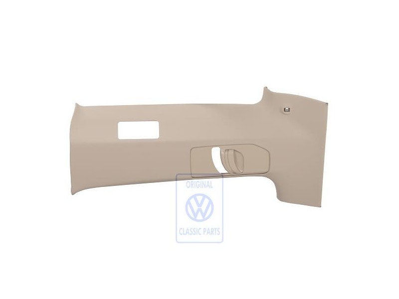 Γνήσιο VW Επένδυση Κολόνας Β Ανοιχτό Μπεζ - 7D0867239L 28R