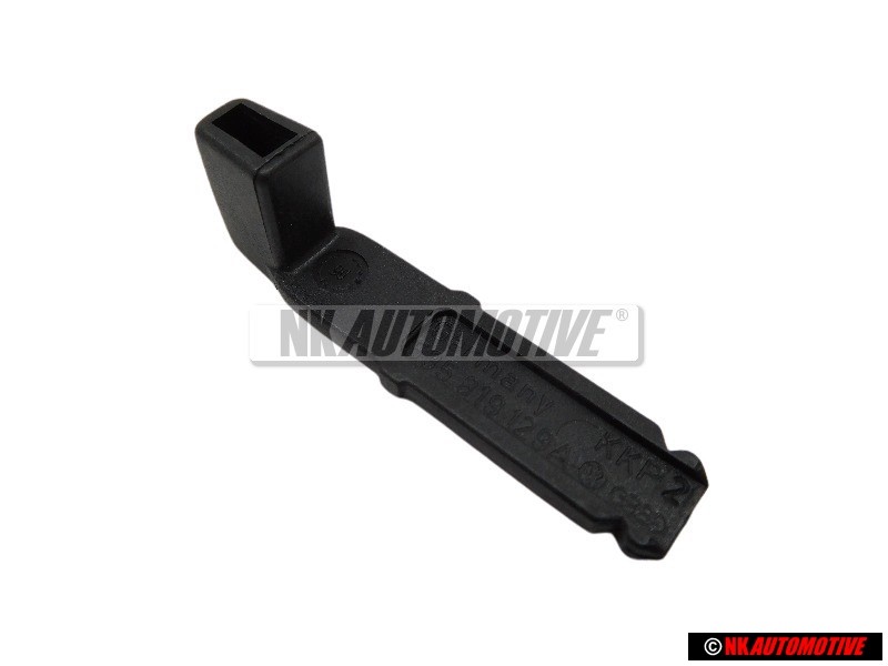Γνήσιο VW Κουμπί Σατινέ Μαύρο - 535819129A 01C