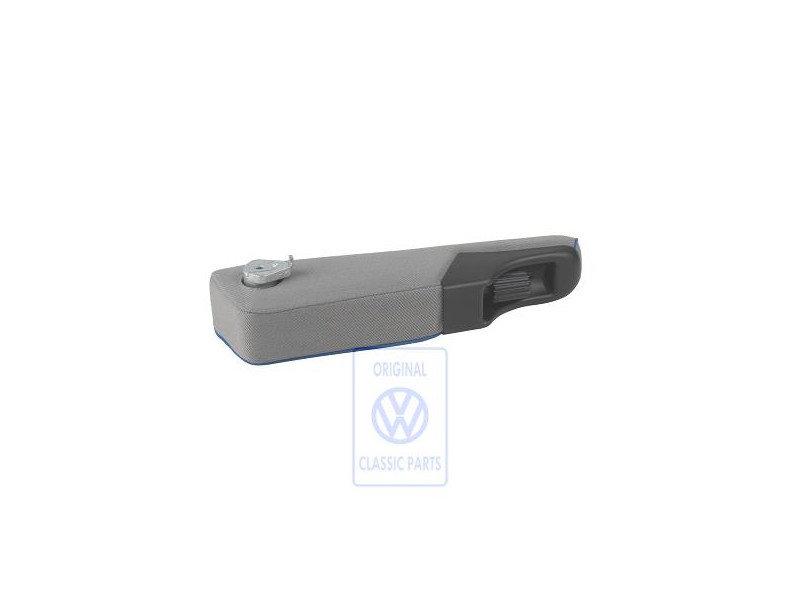 Γνήσιο VW Υποβραχιόνιο (Ύφασμα) Flanell Γκρι/Μπλε - 7D0881081AFPAJ