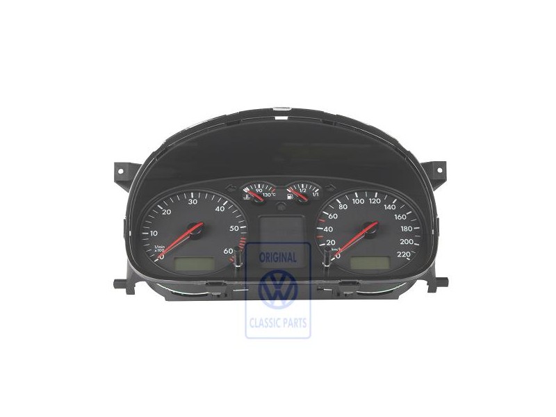 Γνήσιο VW Όργανο Πολλαπλών Λειτουργιών Σατινέ Μαύρο - 7D0920800 X01C